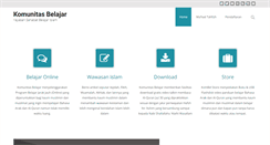 Desktop Screenshot of komunitasbelajar.com
