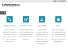 Tablet Screenshot of komunitasbelajar.com